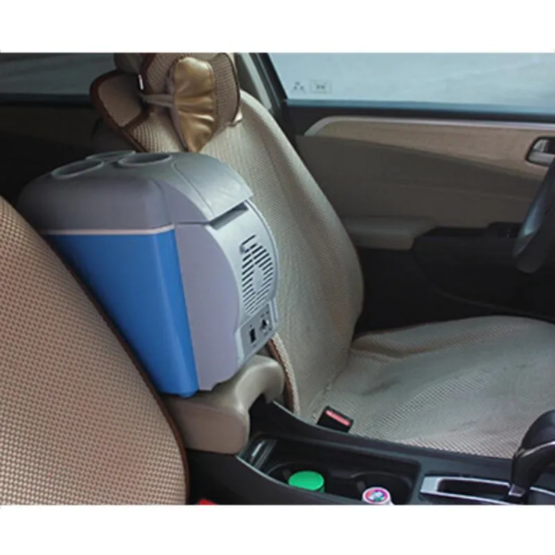 Mini Portable Car Refrigerator, Hot and  Cold Modes, 7.5L