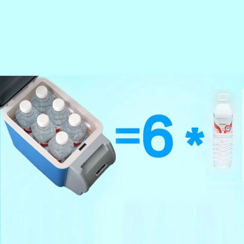 Mini Portable Car Refrigerator, Hot and  Cold Modes, 7.5L