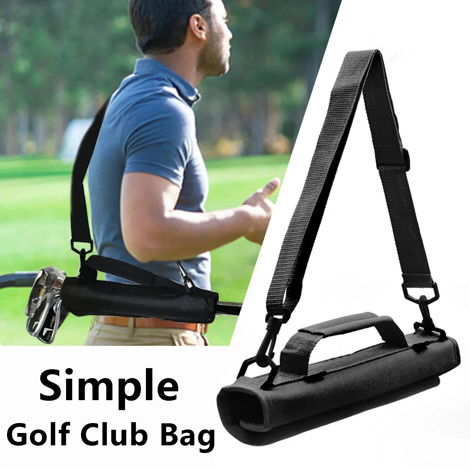Mini Portable Nylon Golf Club Bag