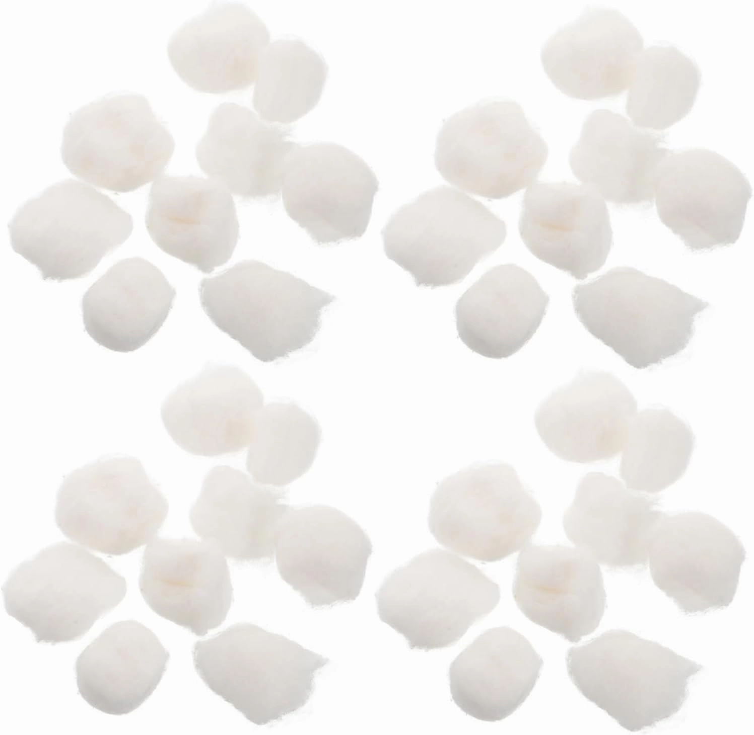 Mini Cotton Balls for Nail Care Makeup Removal Soft Absorbent Pure Cotton 500g