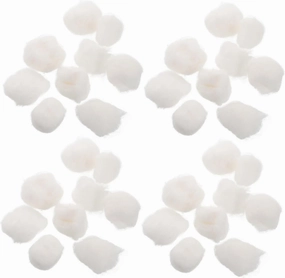 Mini Cotton Balls for Nail Care Makeup Removal Soft Absorbent Pure Cotton 500g