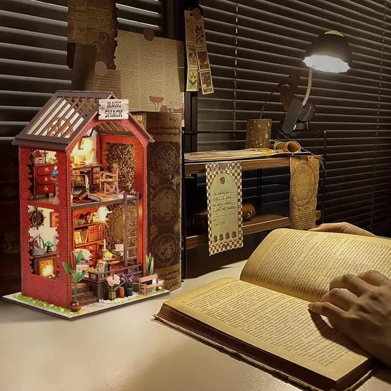Miniature Wooden Dollhouse Kit|Magic Shack