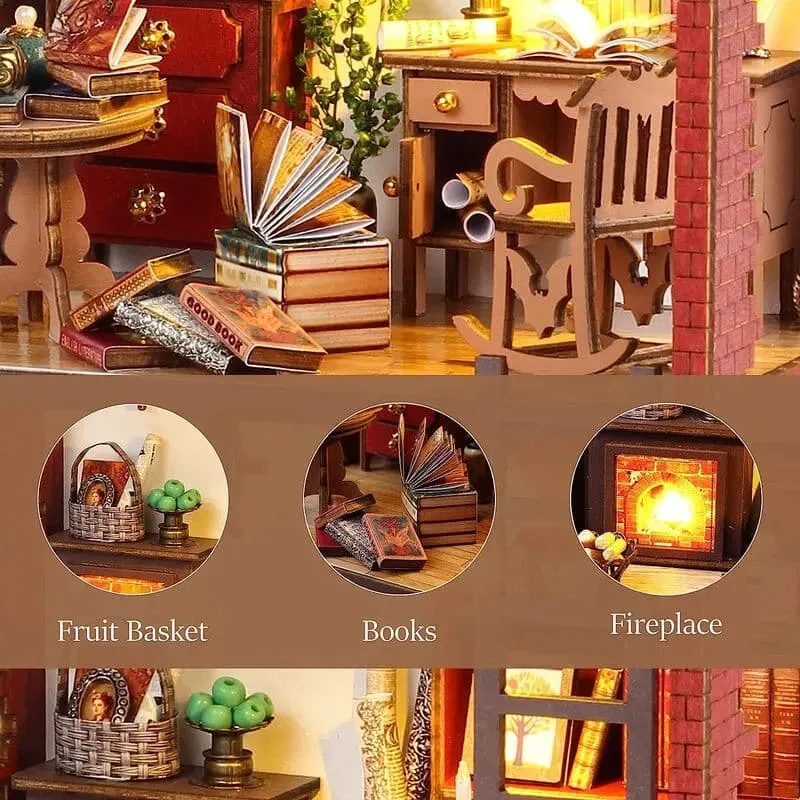 Miniature Wooden Dollhouse Kit|Magic Shack