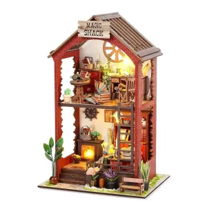 Miniature Wooden Dollhouse Kit|Magic Shack