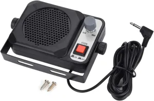Mobile Ham Radio Transceiver,Mini Walkie Talkie Car Mobile Radio External Speaker for Two Way Radio for YAESU for