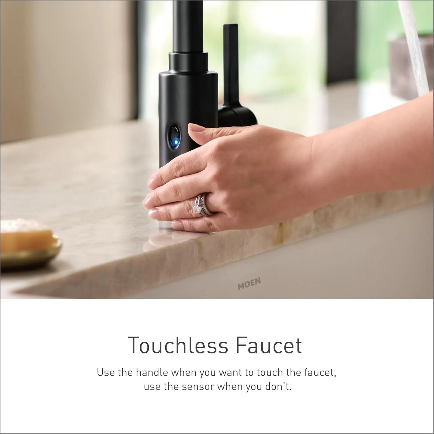 Moen 7594EWORB Arbor Kitchen-Sink-faucets, Oil Rubbed Bronze