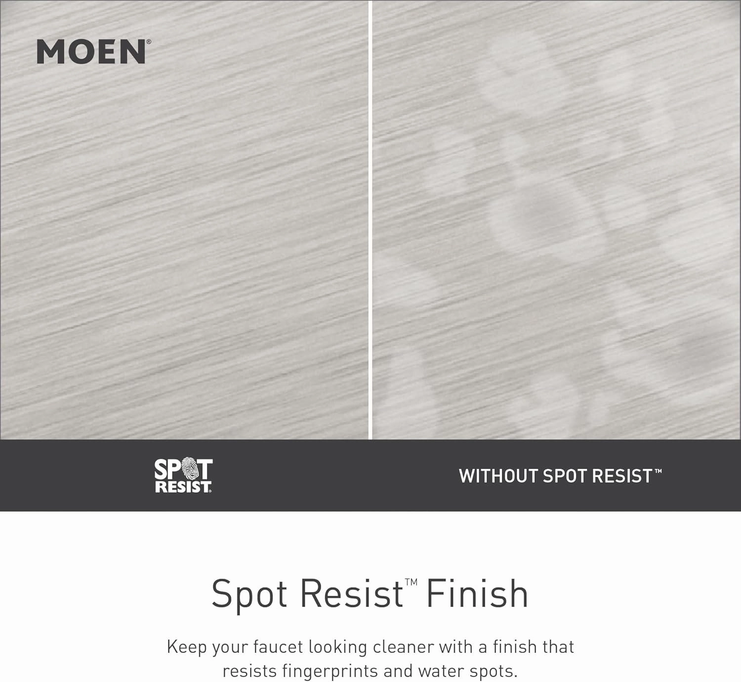 Moen Haelyn Spot Resist Stainless Single-Handle Pull-Down Sprayer Kitchen Faucet Featuring Power Boost for a Faster Clean, Soap Dispenser Included, 87627SRS