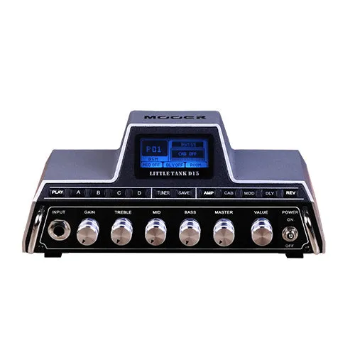 Mooer Little Tank D15 Modeling Mini Guitar Amplifier Head