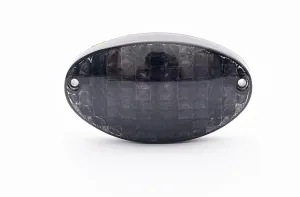 Motorcycle LED TAIL LIGHT for Buell Firebolt, Lightning, California (except Stone's)" Smoked Lens" built in 6X flashing brake