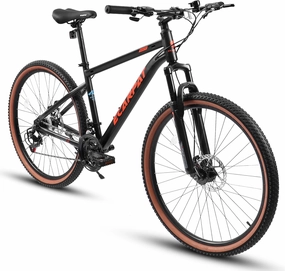 Mountain Bike 24 Inch/26 Inch/27Inch/27.5Inch Wheels 21-Speed Mens Womens Trail Commuter City Mountain Bike, Carbon Steel Frame Disc Brakes Thumb Shifter Front Fork Bicycles