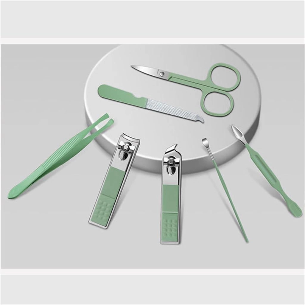 Nail Clipper Set Portable 7 Piece Nail Clippers Manicure Stainless Steel Nail Clippers Manicure Tools
