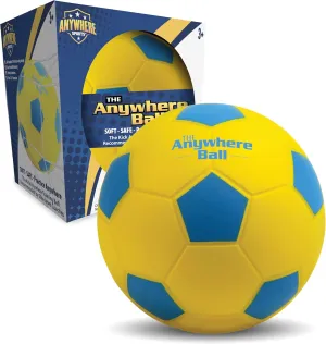 Nature Bound Kids Foam Soccer Ball | Perfect for Practice and Backyard Play | Soft Throwing Toys for Indoor and Outdoor Play | Silent, Squishy Sports Soccer Ball 6” | Airless Foam for Indoor Training