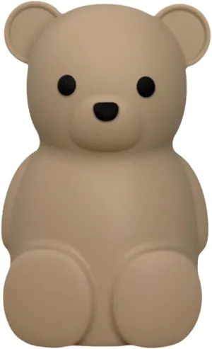 Neutral Silicone Teddy Bear Coin Bank for Kids, Baby, and Toddler. Unbreakable Piggy Bank for Kids -Nursery Decor - Durable Money Bank Gift for Children