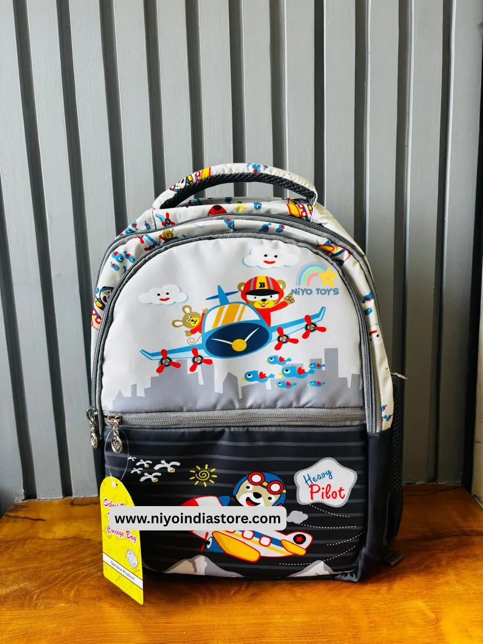 NIYO TOYS Teddy Bear Backpack for Kids - Fun & Durable