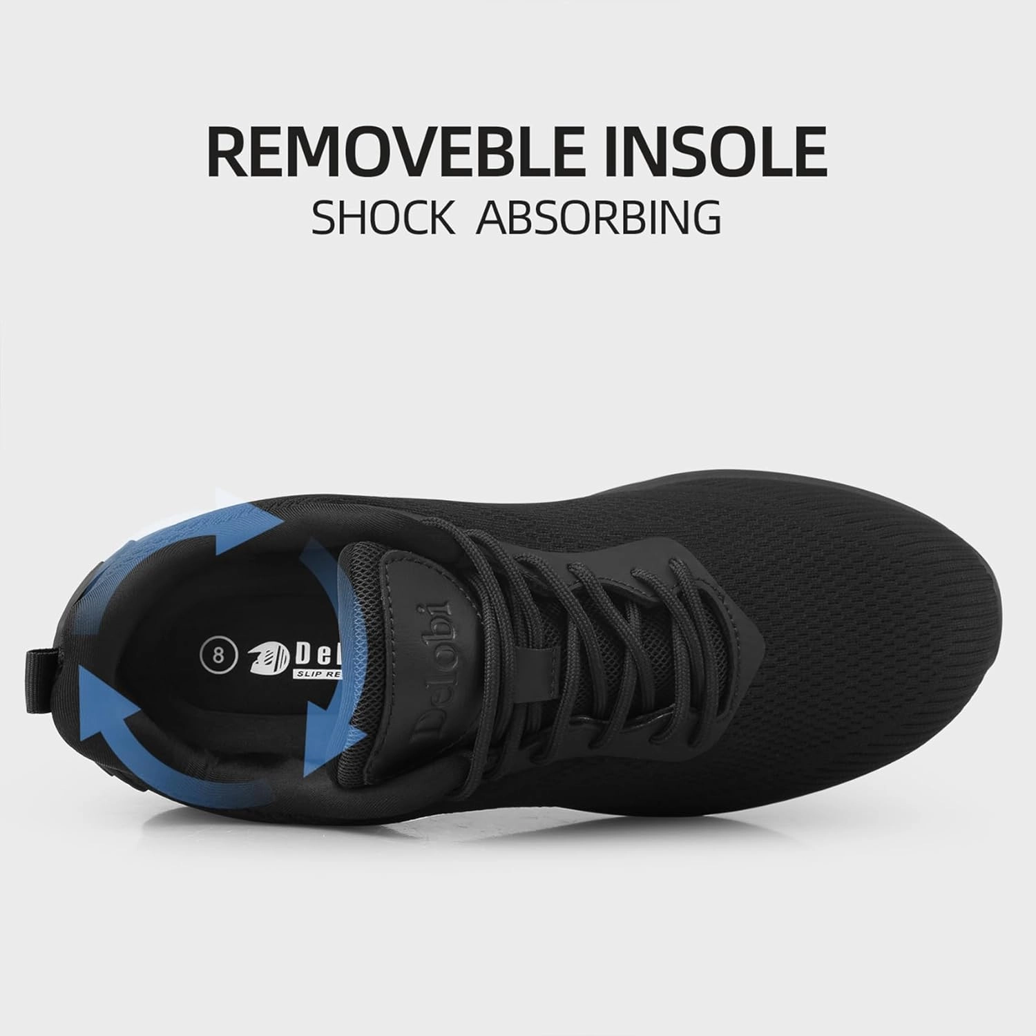 Non Slip Shoes for Men Food Service Slip Resistant Work Shoe Mens in Restaurant Kitchen Chef Slip On Walking Sneakers Breathable Lightweight