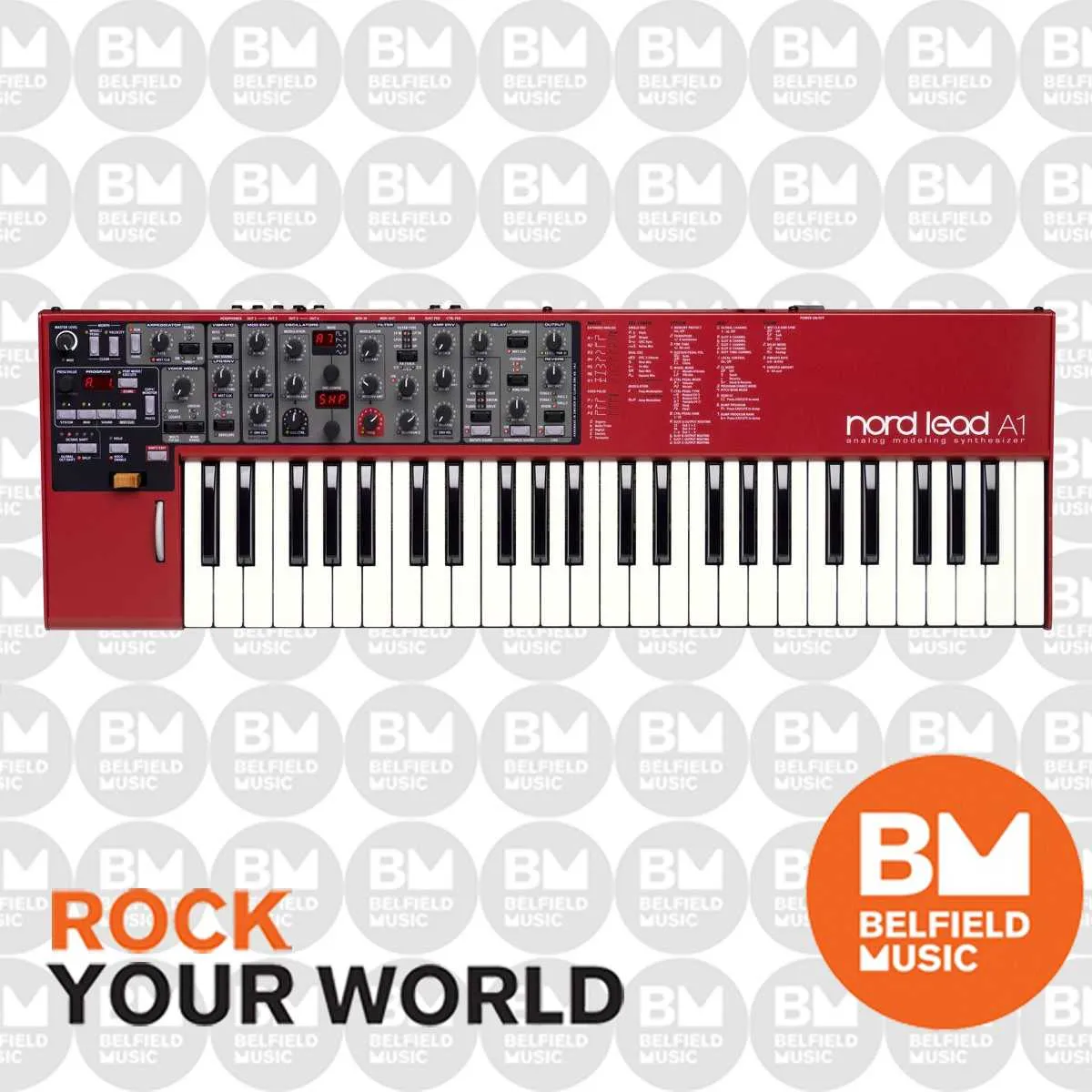 Nord Lead A1 Synthesizer 49-Note Analogue Modeling Synth