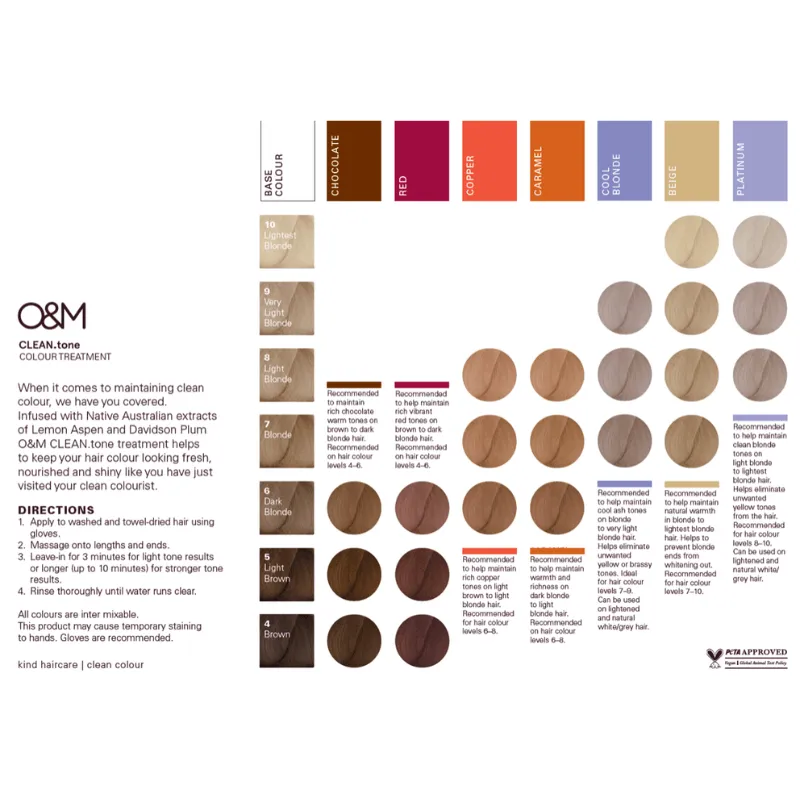 O&M Red Clean Tone Treatment