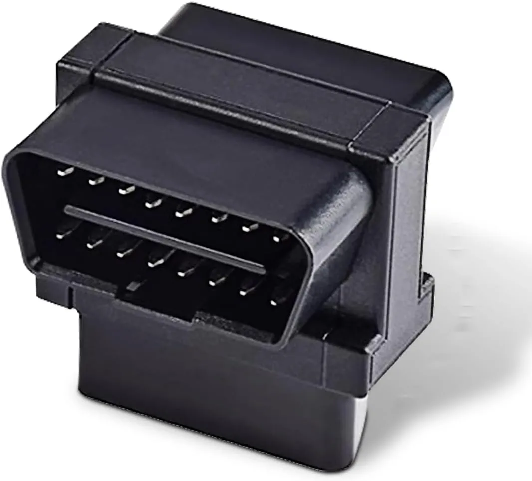 OBD2 Splitter, OBD II Full 16pin Port 1 Male to 2 Female Extension Converter Adapter, for All Standard OBD2 Devices Diagnostic Extender