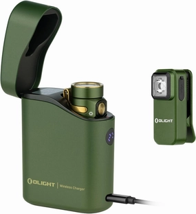 OLIGHT Baton4 Premium Edition EDC Flashlights Bundle with Oclip Rechargeable Light