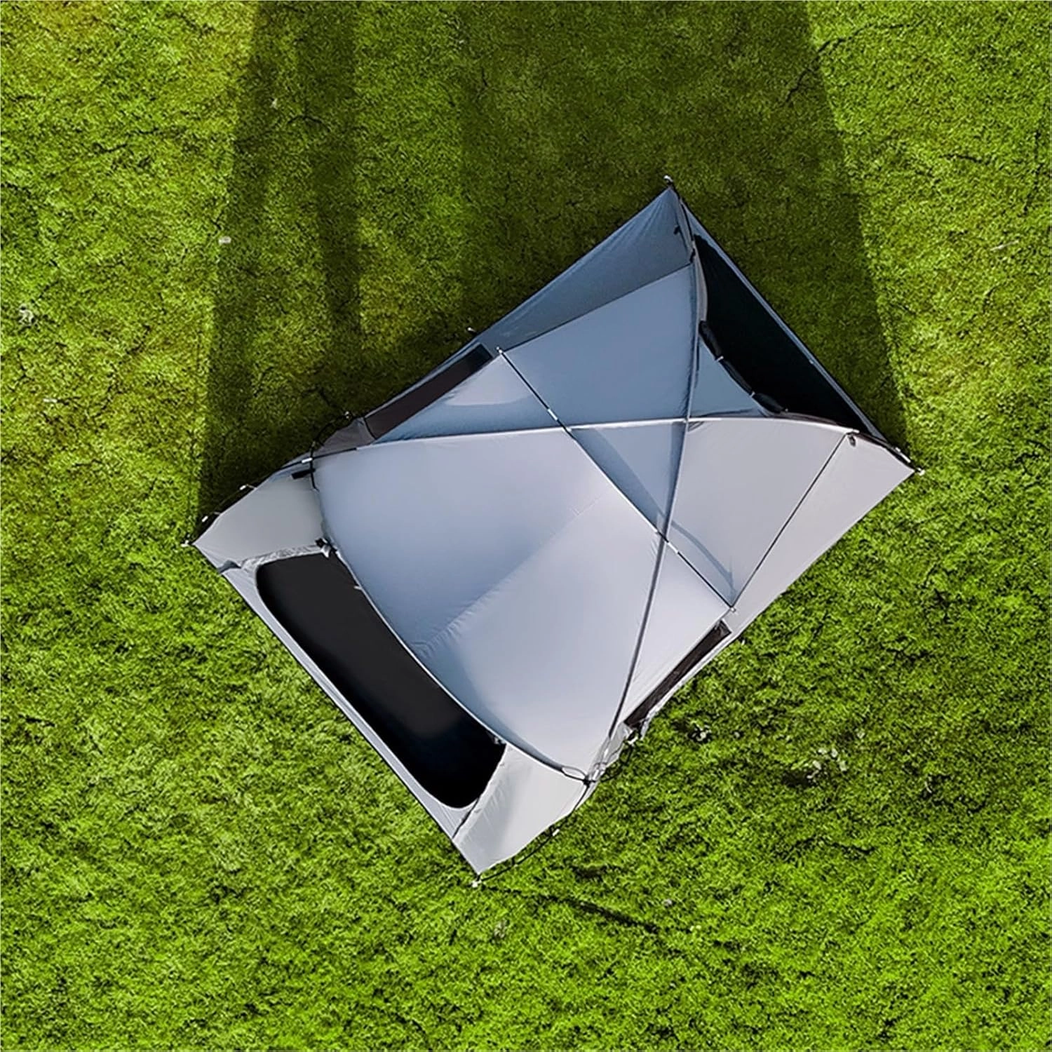 Outdoor Tunnel Tent Camping Picnic Outdoor Sunshade Folding Portable Tent Rainproof Thickening