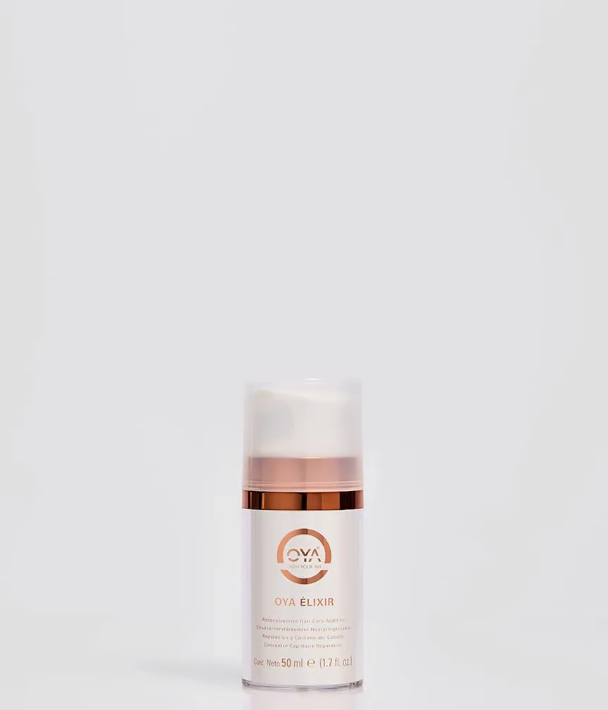 OYA ELIXIR Hair Smoothing Elixir - 50 ml - Reconstructive Additive for Color Treated Hair - Intermolecular Bonding, Highly Concentrated Volumizing Conditioner for Strong, Shiny, Healthy Hair
