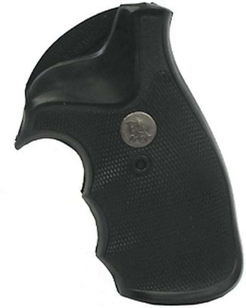 Pachmayr 05148 Decelerator Grips, S&W N Frame Round Butt,black