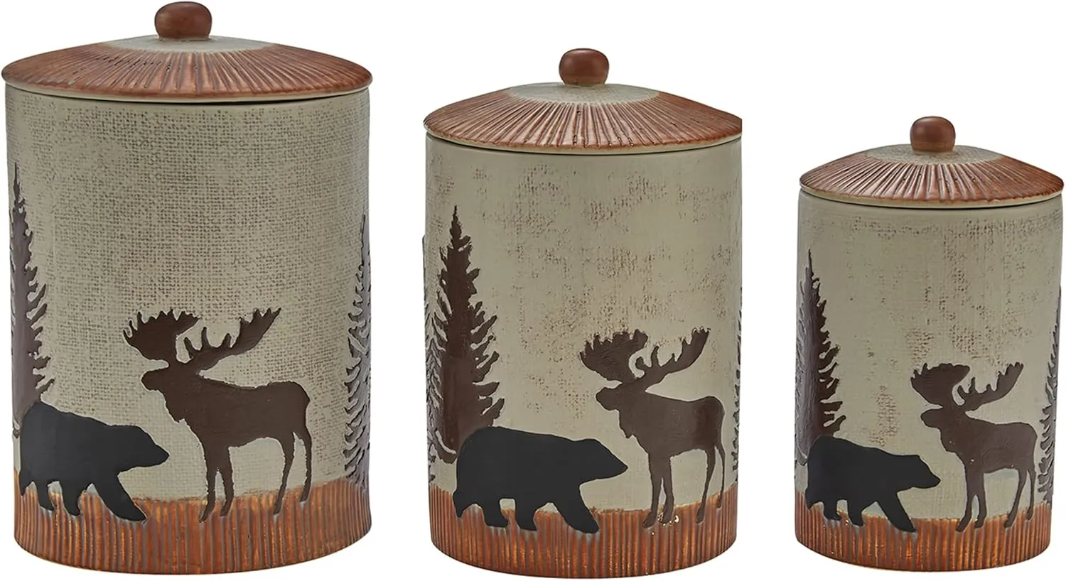 Park Designs Wilderness Trail Canister Set