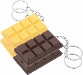 Pcs True-to-life Chocolate Keychains Purse Charms for Handbag Pendant Reward Party Bag Fillers Kawaii Keychain Food Bulk Ornaments for Shower for Boys and Girls Fun