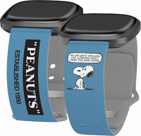 Peanuts 75 Years of Friendship Limited Edition HD Watch Band Compatible with Fitbit Versa 3 & Sense