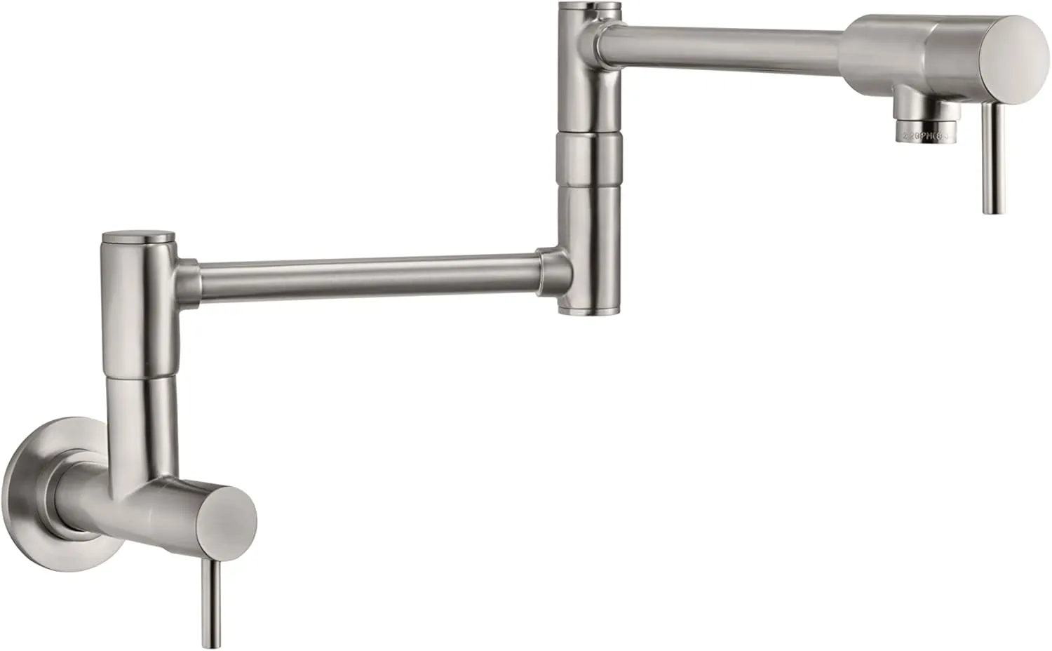 Pfister GT533-PFS Lita 2-Handle Wall Mount Pot Filler, Stainless Steel