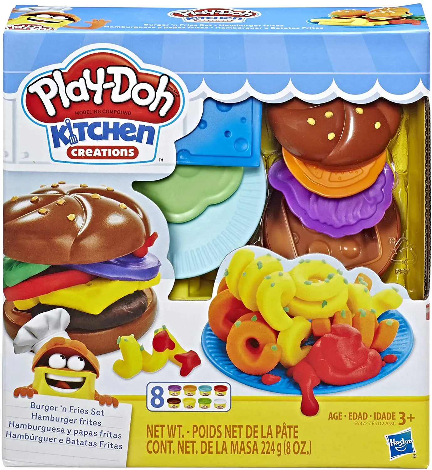 Play-Doh Kitchen Creations Silly Snacks, Assorted