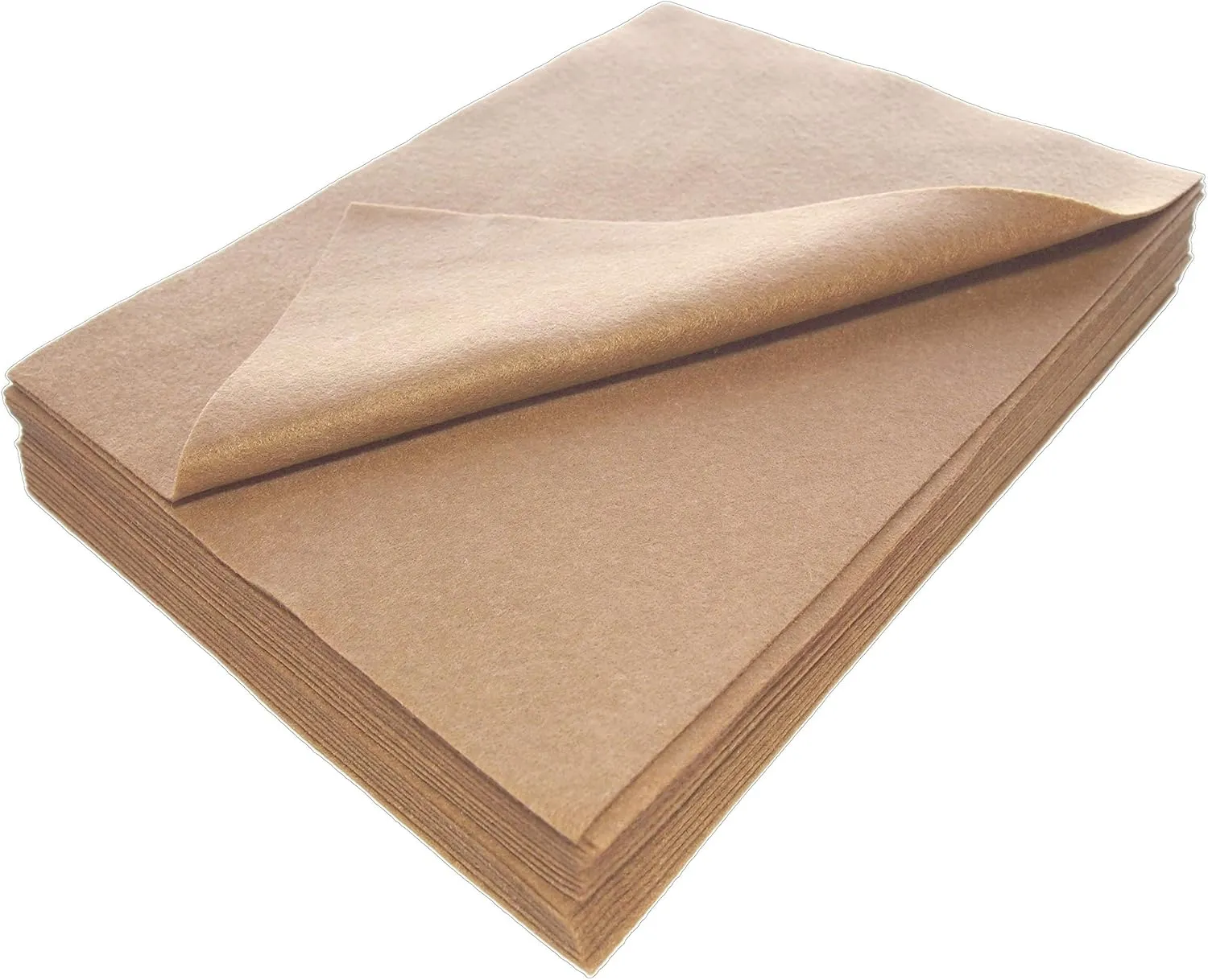 Playfully Ever After 9x12 inch Acrylic Felt 20 Sheet Pack (Camel Brown)
