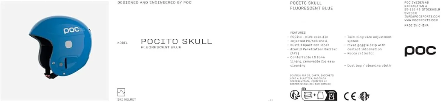 POC, POCito Skull, Children's Helmet