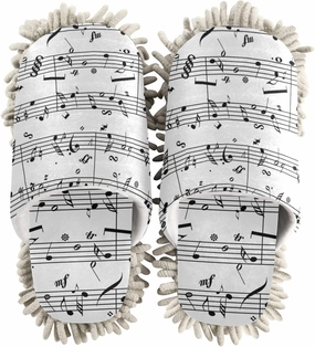 Poeticcity Mop Slippers Shoes, Unisex Cleaning House Slippers Spa Dusting Slippers M-L