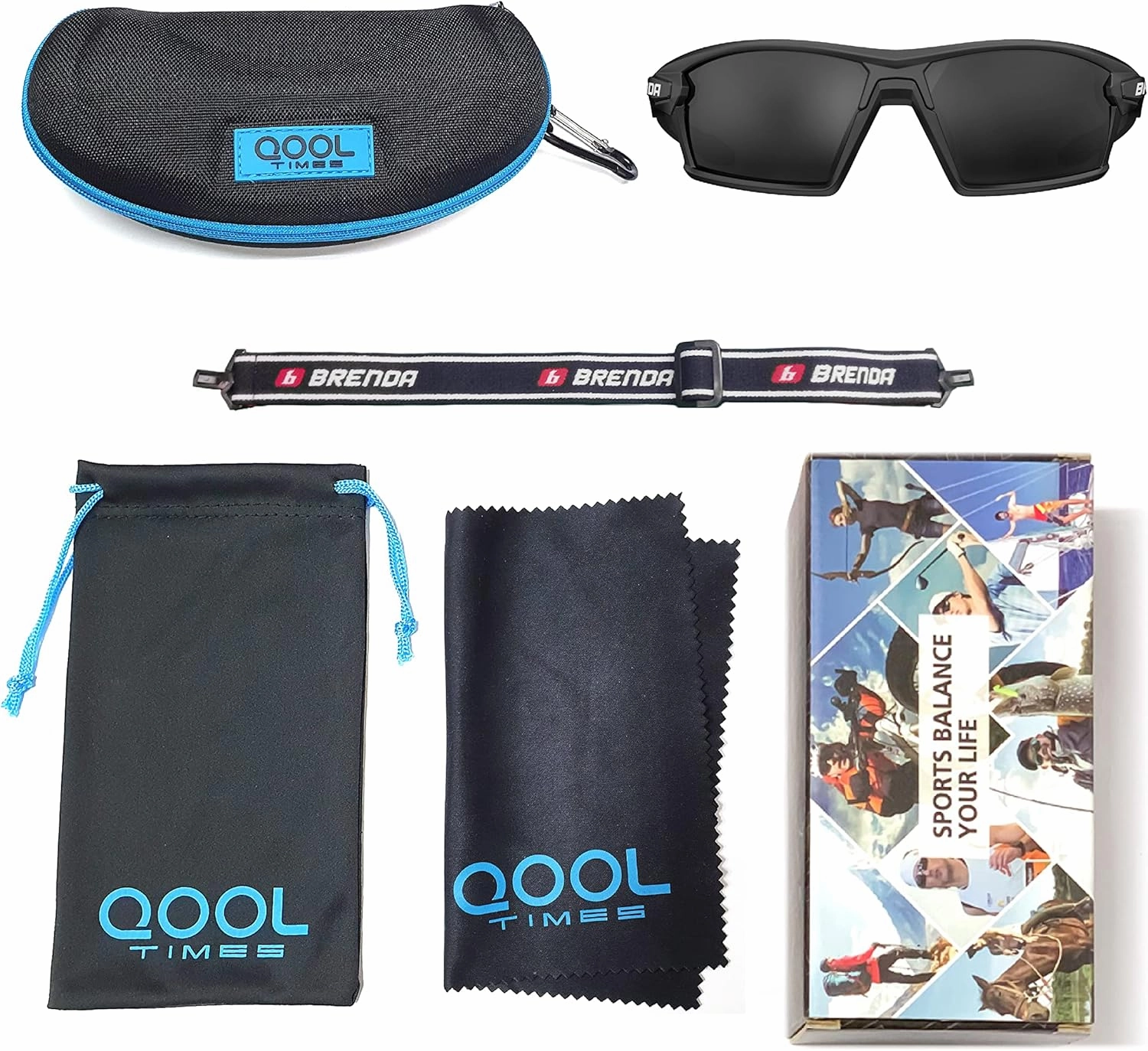 Polarized Fish Sunglasses for Women Men, Driving Running Golfing Cycling..