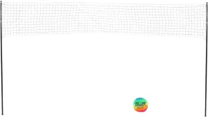 Portable Volleyball Set Professional Complete Net System for Beach Backyard, Easy to Set Up and Store