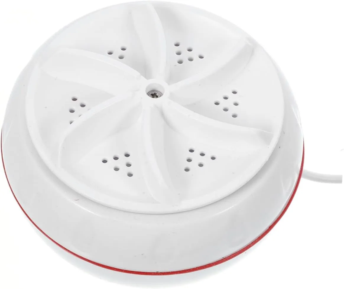 Portable Washing Machine Compact Washer for Socks and for Dorms and Travel Low Noise Intelligent Timer Forward Reverse Cleaning Space Saving Design