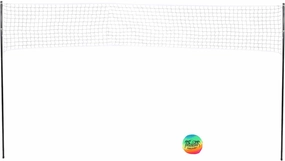 Portable Professional Volleyball Net Set Complete Net System Carry Bag for Outdoor Sports