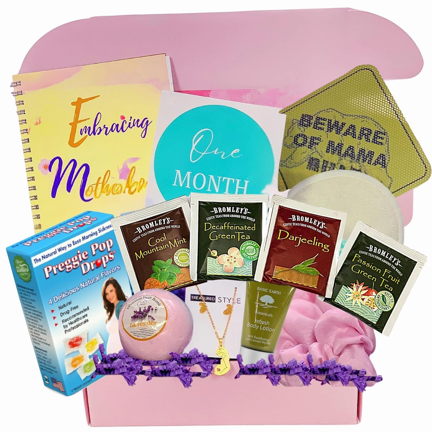 Pregnancy Gift For Expecting Mom, Pregnancy Gift Box For First Time Mom, Gift Basket For Pregnant Women, Frist Trimester Pregnancy Essentials, Pregnant Mom Box, Morning Sickness Must Haves