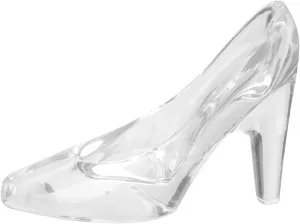 PRETYZOOM Crystal Shoe Decoration Woman Slippers Slippers High Heels for High Heel Shoe Party Decoration Slipper Candy Holder Ornament Princess Glass Miss Statue Dining Table