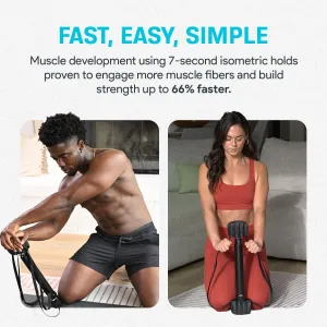 Pro System: Isometric Strength Training Complete Home Fitness Bundle for Full-Body Strength, Flexibility & Mobility