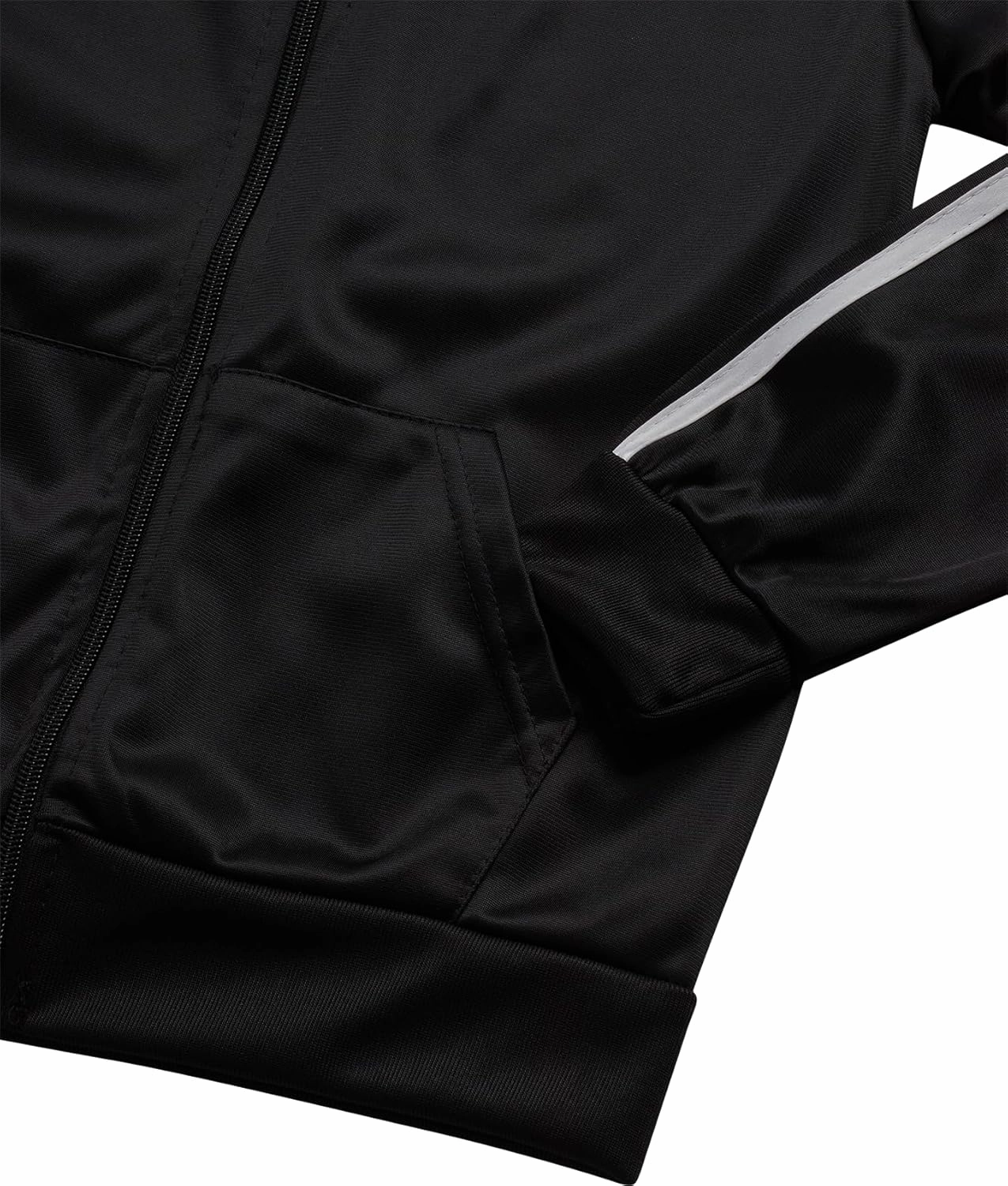 Pro Athlete Boys' Jogger Set - 3 Piece Short Sleeve Graphic Tee, Zip Up Tricot Sweatshirt and Sweatpants for Boys (8-12)