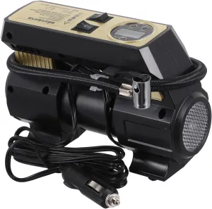 Professional Car Air Pump Portable Inflator for Vehicles Rechargeable Tire Inflator Air Pump Led 12v