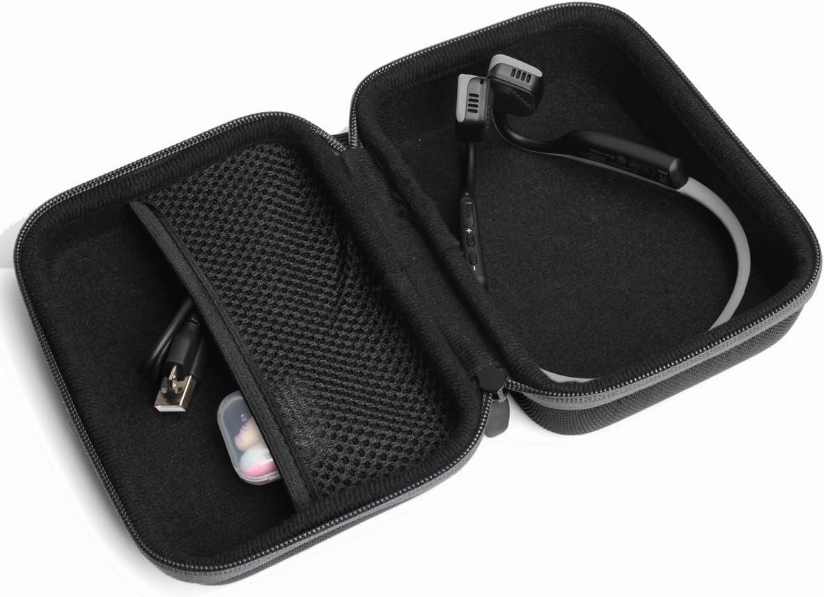 Protective case for Shokz openrun, openrun pro, openrun Mini, openmove, opencomm, Aftershokz Aeropex, OpenMove, Trekz, Trekz Mini, Trekz Air, Bluez 2, 2S;
