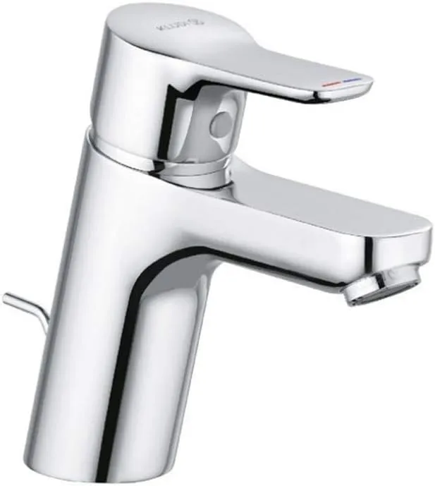 Pure&Easy 373820565 Washbasin Mixer tap, Chrome
