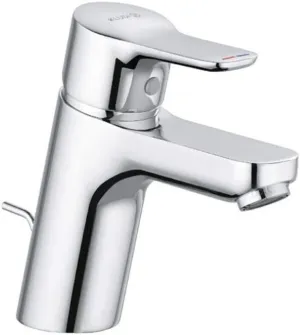 Pure&Easy 373820565 Washbasin Mixer tap, Chrome
