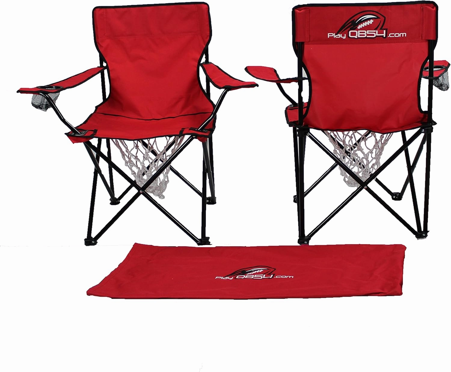 QB54 - The Ultimate Football Yard Game Set, Outdoor Football Toss for Tailgating, Backyard, Beach, Park, Tournaments, Sports Training, Score Touchdowns, Kick Field Goals