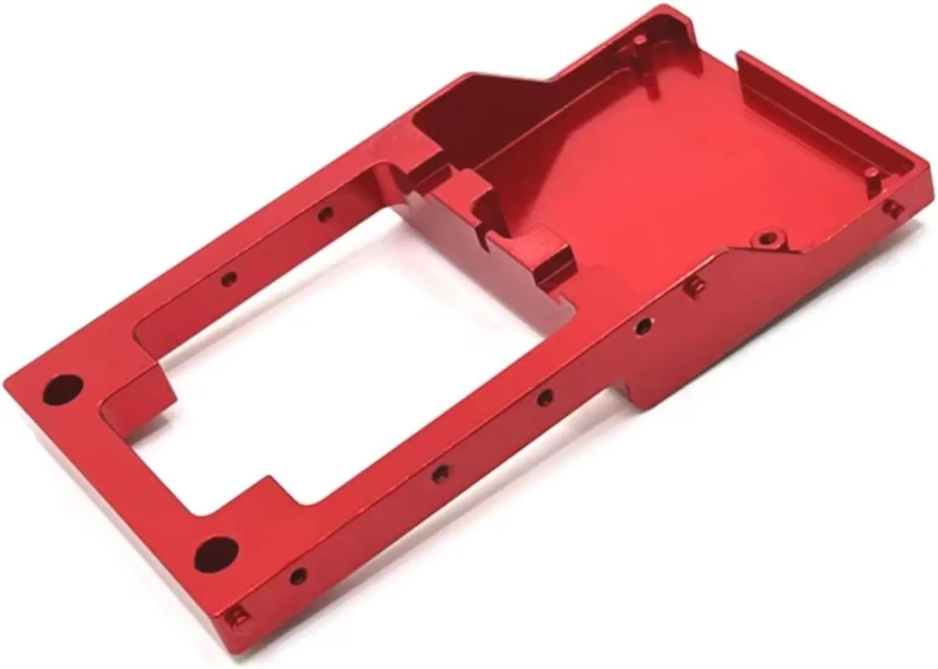 RC Car DIY Parts for MN for MN168 for MN78 1/12 Metal Upgrade Fixed Warehouse Beam Model Remote Control Crawler Vehicle Upgrade Parts Accessories(Red)