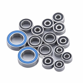 RC Car Bearings Parts for Kyosho for Mini-Z for AWD MA020 1/28 15Pcs Wheel Hub Ball Bearings Chrome Steel Metric Rubber Sealed RC Crawler Car