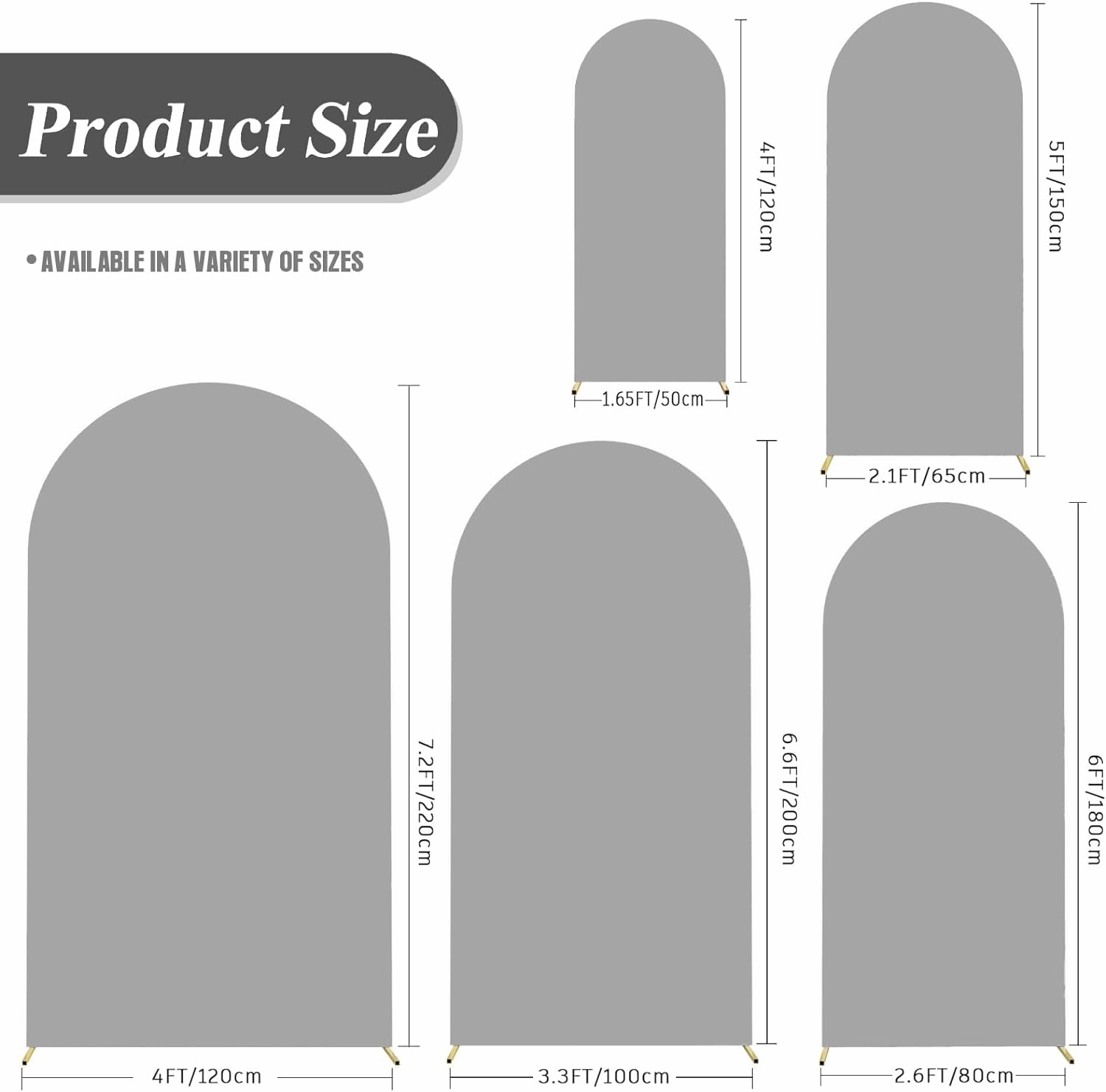 Red Circus Carnival Arch Backdrop Cover 7.2FT Welcome to The Carnival Spandex Arch Cover Backdrop Fabric 2-Sided Circus Theme Round Top Stretchy Backdrops Stand Covers for Birthday Party Decorations